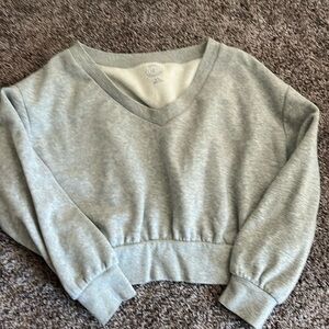 Urban outfitters v neck sweatshirt sweater